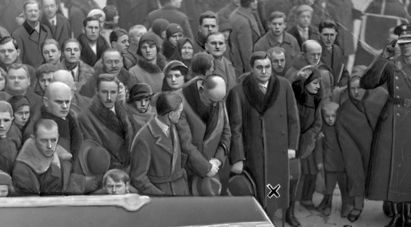  Pogrzeb ministra przemysła i handlu, senatora Jana Zaglenicznego w listopadzie 1931 r.  