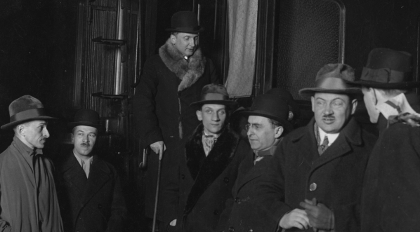  Wyjazd delegacji polskiej do Królewca na rokowania z Litwą w marcu 1928 r.  