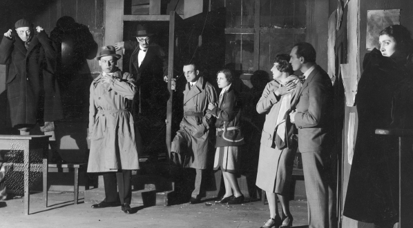  Przedstawienie "Pociąg widmo" Arnolda Ridleya w Teatrze Małym w Warszawie w 1928 roku.  