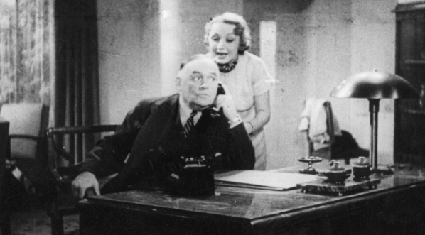  Antoni Fertner i Loda Niemirzanka w filmie "Będzie lepiej" z roku 1936.  