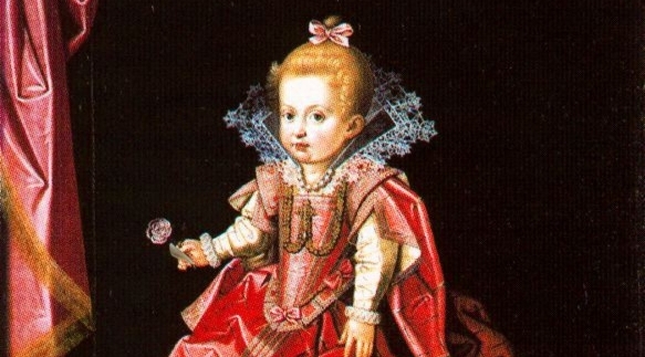 "Portret Cecylii Renaty Austriackiej"  Giovanniego Pietra de Pomis.  