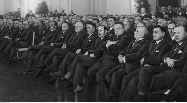  Uroczyste posiedzenie warszawskiego Koła Prawników, 21.11.1934 r.  