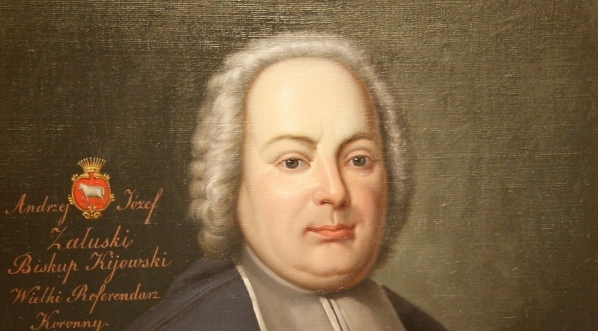  "Andrzej Józef Załuski Biskup Kijowski [...]".  