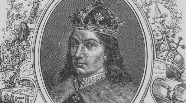  "Aleksander. Chory król w lektyce musiał być niesiony z Lidy do Wilna."  