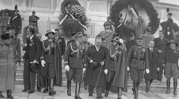 Delegacja wojskowa i Związku Legionistów Polskich w Rzymie w grudniu 1937 r.  