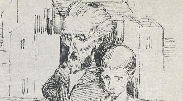 Ilustracja Bruno Schulza do książki "Sanatorium pod klepsydrą".  