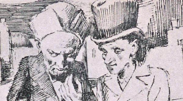  Ilustracja Bruno Schulza do książki "Sanatorium pod klepsydrą".  