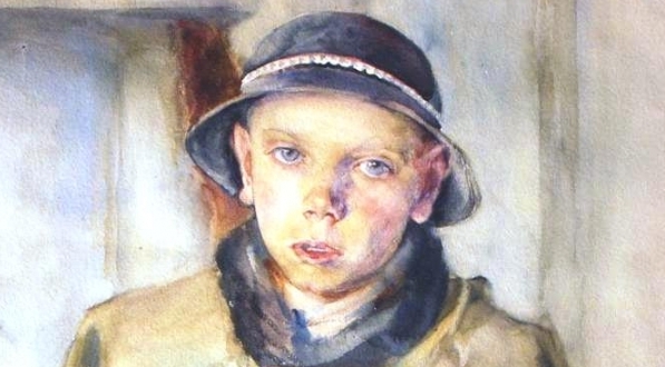  "Portret młodego górala" Aleksandra Augustynowicza.  