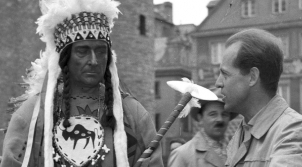  Realizacja filmu "I ty zostaniesz Indianinem" w 1962 r.  