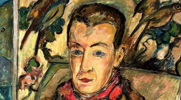  "Portret z ptakami" Tytusa Czyżewskiego.  