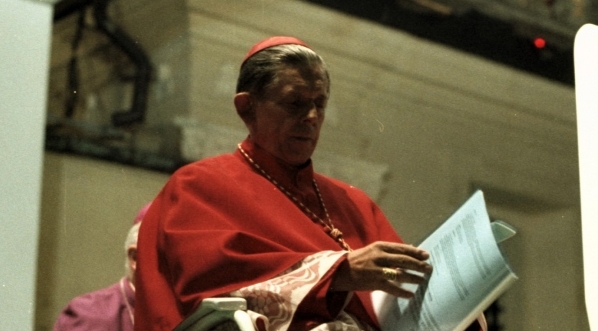  Msza św. z udziałem członków Rady Konferencji Episkopatów Europejskich na Jasnej Górze w październiku 1986 r.  