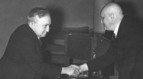  Ludomir Różycki i Mieczysław Sokołowski w Wiedniu w kwietniu 1939 r.  
