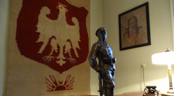  Gabinet Józefa Piłsudskiego w dworku Milusin w Sulejówku.  