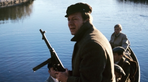  Scena z filmu Tadeusza Kijańskiego "Dzień Wisły" z 1980 r.  