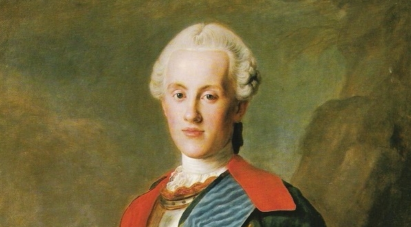  "Portret Karola z Saksonii, księcia Kurlandii" Pietro Rotariego.  