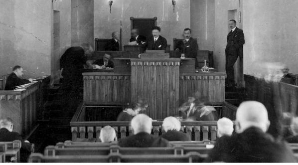  Posiedzenie Senatu w sprawie budżetu Ministerstwa Skarbu w marcu 1930 r.  