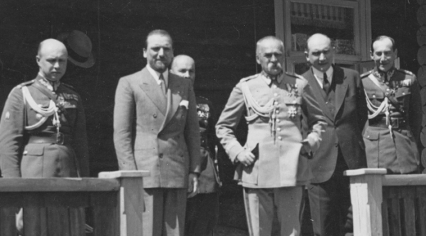  Wizyta ministra spraw zagranicznych Włoch Dino Grandiego w Polsce 11.06.1930 r.  