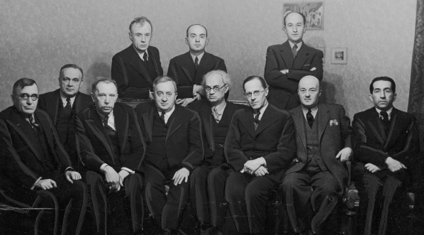  Członkowie Rady Artystycznej Opery Warszawskiej w styczniu 1937 r.  
