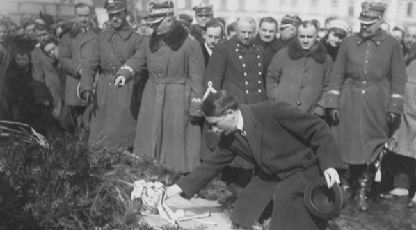  Chór jugosłowiański "Obilić" podczas pobytu w Polsce w kwietniu 1925 r.  