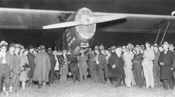  Drugi lot transatlantycki majorów Kazimierza Kubali i Ludwika Idzikowskiego nad Atlantykiem w lipcu 1929 r.  