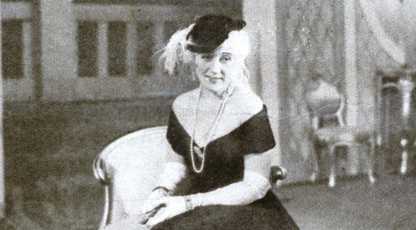 Zofia Jaroszewska w tytułowej roli "Madame Dubary" na scenie Opery Krakowskiej w 1935 r.  