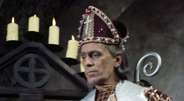  Jerzy Kaliszewski w roli biskupa Stanisława w filmie "Bolesław Śmiały" z 1971 r.  