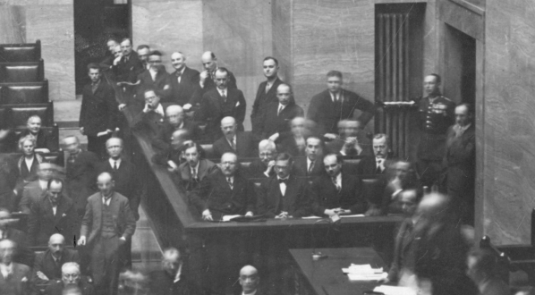  Posiedzenie Sejmu w styczniu 1929 r.  