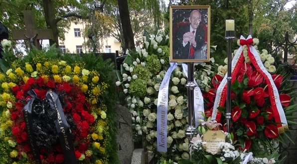  Pogrzeb Jana Kobuszewskiego w Warszawie 7.10.2019 r.  