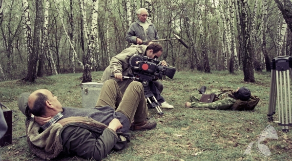  Realizacja  filmu Antoniego Krauzego "Akwarium" (1995).  