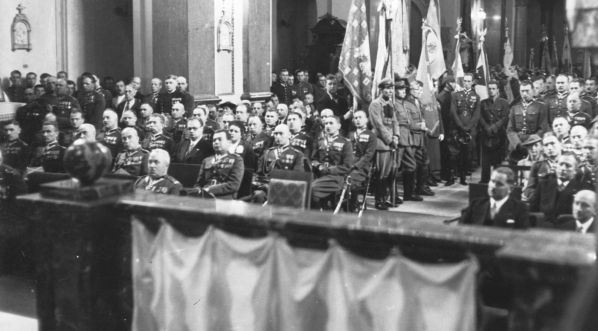 Rocznica bitwy warszawskiej – uroczystości Święta Żołnierza w Warszawie w 1938 r.  
