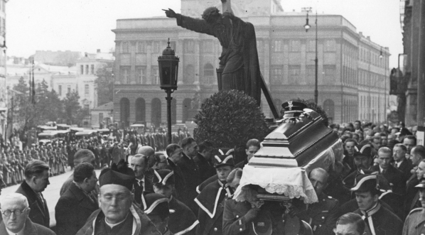  Pogrzeb wiceprezydenta Warszawy Medarda Downarowicza w Warszawie 19.10.1934 r.  