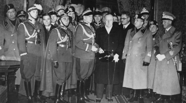  Delegacja wojskowa i Związku Legionistów Polskich w Rzymie w 1937 r.  