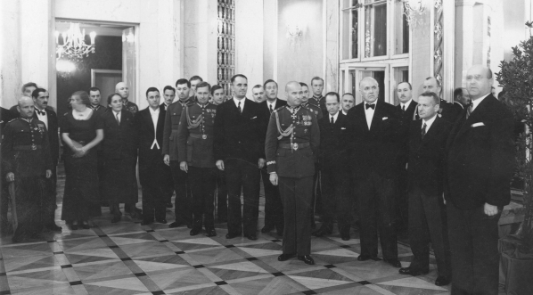  Pożegnanie dowódcy 23 DP gen. bryg. Józefa Zająca w Katowicach w kwietniu 1936 r.  