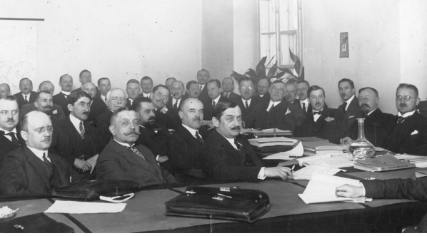  Posiedzenie komisji budżetowej Sejmu w grudniu 1926 r.  