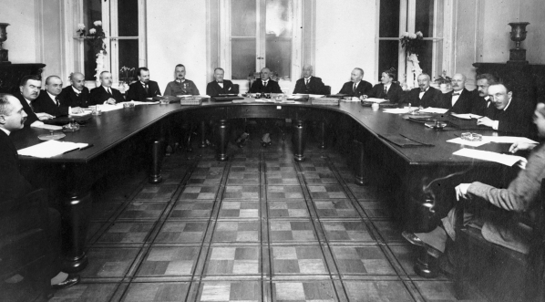  Posiedzenie gabinetu Juliana Nowaka 20.11.1922 r.  