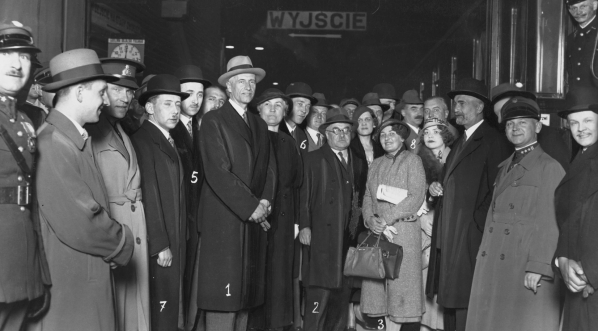  Wyjazd polskiej delegacji z wizytą oficjalną do Estonii w maju 1934 r.  