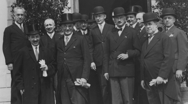 Wizyta ministra komunikacji Belgii Maurice Lippensa w Polsce 24.07.1930 r.  
