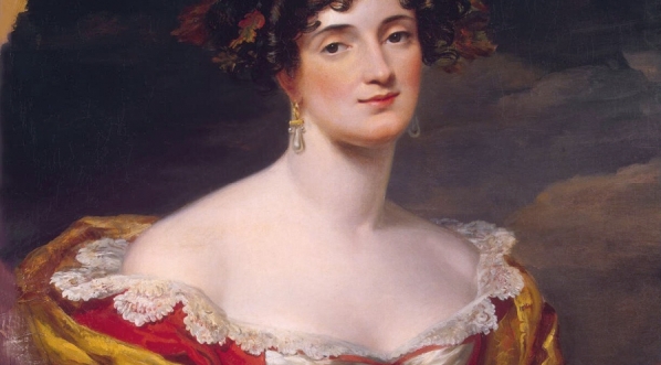  Zofia z Potockich Kisielewowa, portret pędzla George'a Haytera (Paryż, 1831).  
