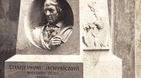  Nagrobek Stanisława Jachowicza na Cmentarzu Powązkowskim w Warszawie.  