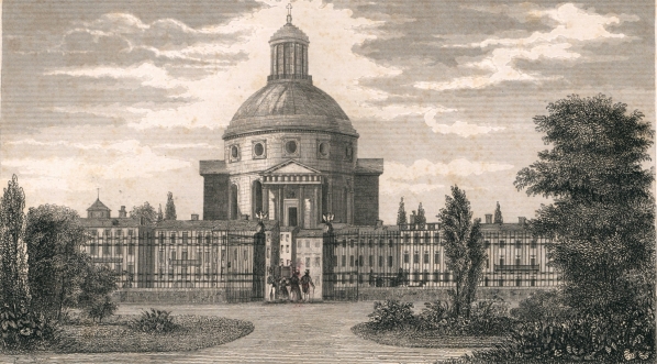  "Kościół Ewangelicki w Warszawie, ukończony w r. 1781" Adama Pilińskiego.  