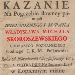  Władysław Michał Skoraszewski (Skoroszewski) h. Abdank  