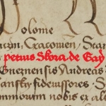  Piotr Skóra z Gaju, Kiączyna, zw. Gajewskim, h. Awdaniec  