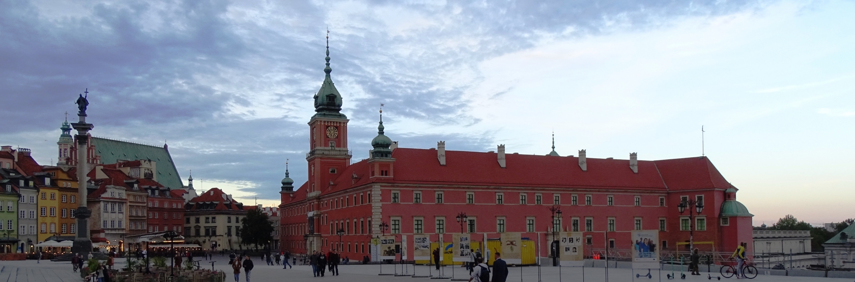  POMNIKI ARCHITEKTURY - zamek królewski w Warszawie.  