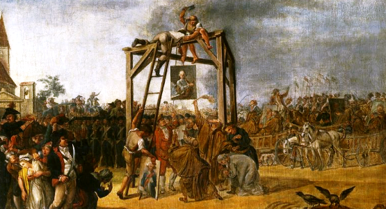 ZDRAJCA POWIESZONY W OBRAZIE