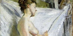 "Akt kobiecy" Stanisława Wyspiańskiego.