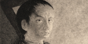 "Autoportret przed ekranem" Jana Piotra Norblina.