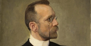 "Portret Mikołaja Brzeskiego" Leona Wyczółkowskiego.