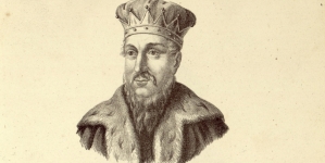 Portret Króla Zygmunta II Augusta – litografia w książce wydanej 1829/1830.