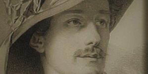 "Antoni Tarnowski, solista baletu Teatru Wielkiego w Warszawie, jako Diavolin z baletu „Katarina ou la Fille du Bandit”" Józefa Simmlera.