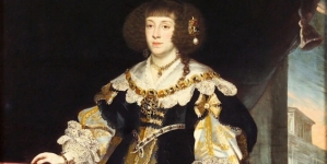 "Portret księżnej Anny Katarzyny Konstancji Wazy (1619-1651) starosty brodnickiego" Fransa Luycxa.